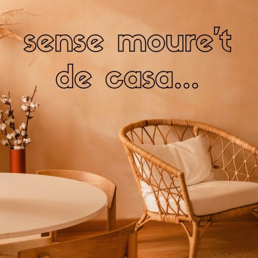Sense moure’t de casa